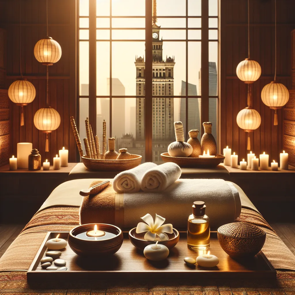 Zrelaksuj się w tajskim spa w Warszawie – najlepsze masaże relaksacyjne już czekają!